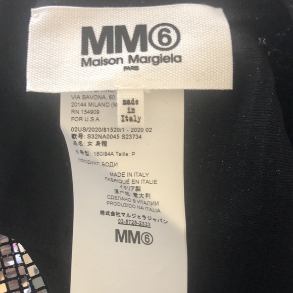 🪩MM6 Maison Martin Margiela Disco Bodysuit - Picture 7 of 7